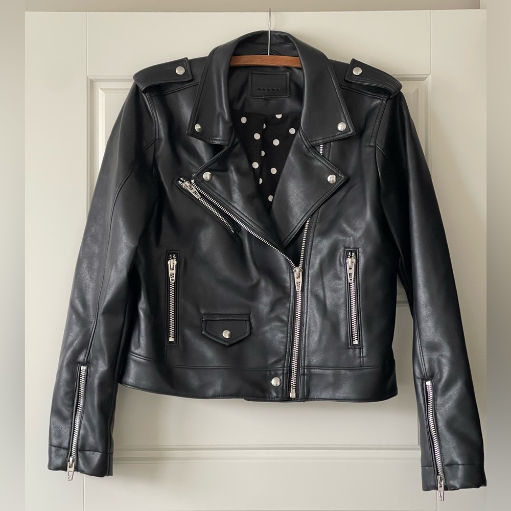 BLANK NYC leather jacket